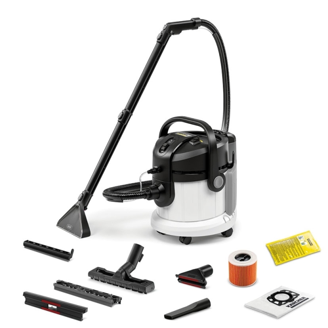 Lava aspiradora Karcher SE 4 tapicerias 3 en 1 1000W 