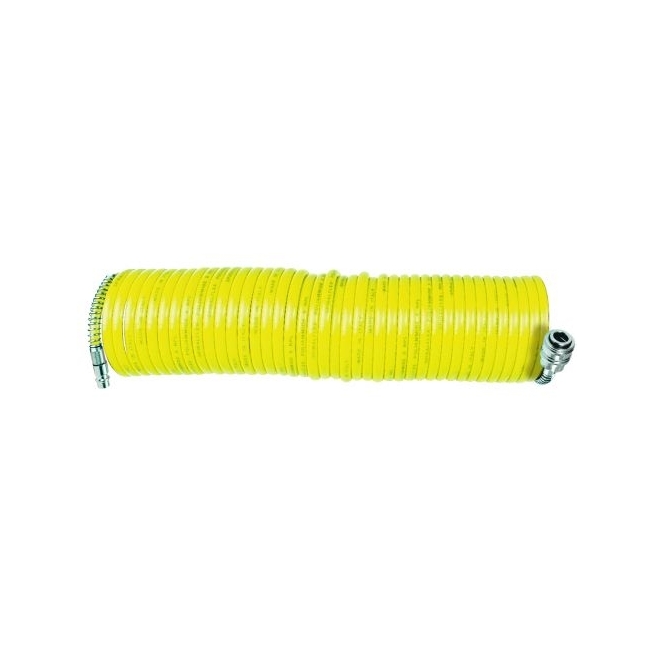 Espiral manguera  neumatica  10m  amarilla - Suinplas