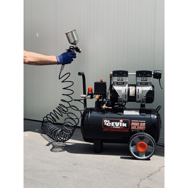 Compresor silencioso 24l 1,5hp - Suinplas
