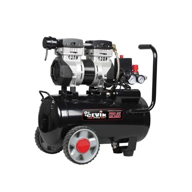Compresor silencioso 24l 1,5hp - Suinplas