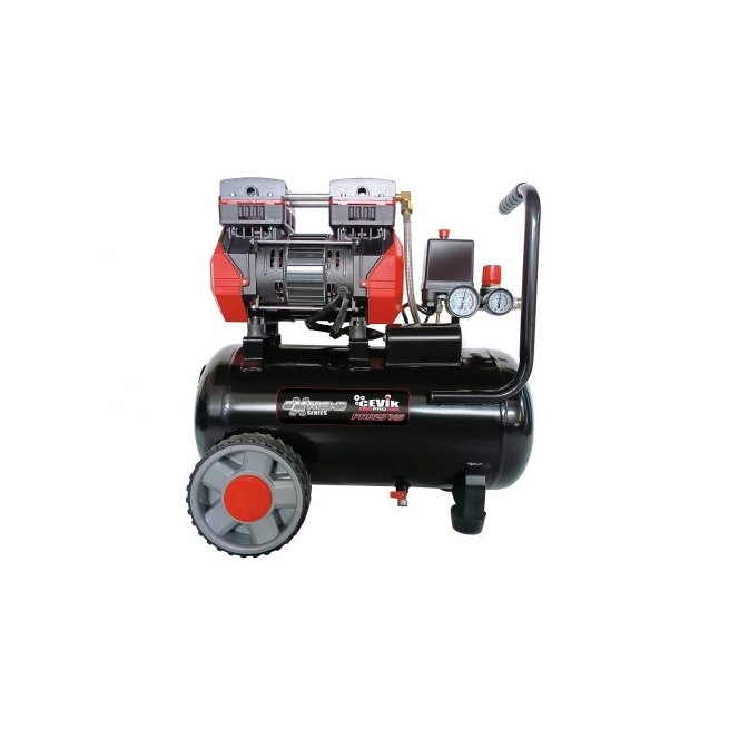 ompresor Silencioso 24L 2HP CEVIK PRO CA-PRO27XS 