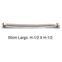 "Latiguillo flexible  13mm 50cm  h 1/2""x h 1/2"" - Suinplas"