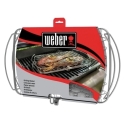 Cesta inox. grande de pescado para parrilla - Suinplas