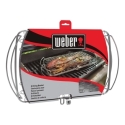 Cesta inox. grande de pescado para parrilla - Suinplas