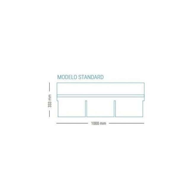 Tegola americana standard  marron oto paquete 3 m2 - Suin...
