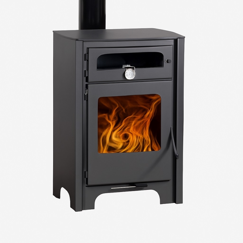 Estufa de leña con horno firenze premium - Suinplas