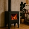 Estufa de leña frankfurt eco design - Suinplas