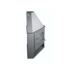 Estufa de leña rinconera mod. r7 eco design - Suinplas