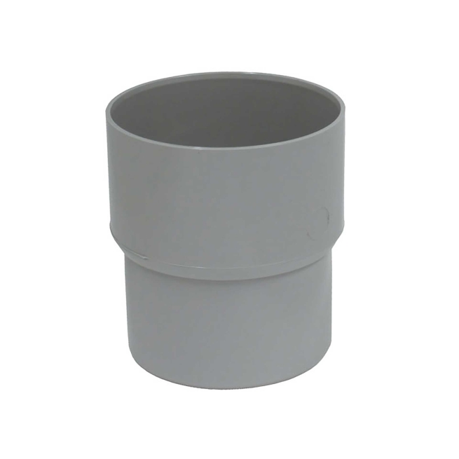 Conector canalon 80mm gris - Suinplas