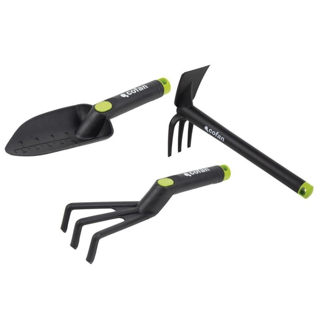 Kit 3 herramientas jardin  nylon - Suinplas