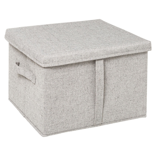 Caja almacenaje con tapa serie orga 31x31xh.25cm - Suinplas