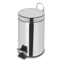Cubo papelera con pedal acero  12 litros - Suinplas