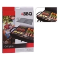 Set de placas para barbacoa  acero 2 ud - Suinplas