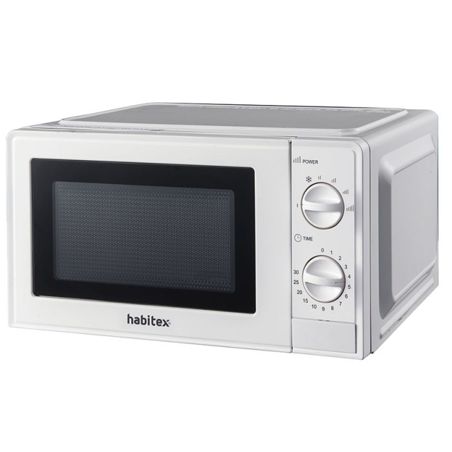 Microondas 20l 700w  mecanico blanco - Suinplas