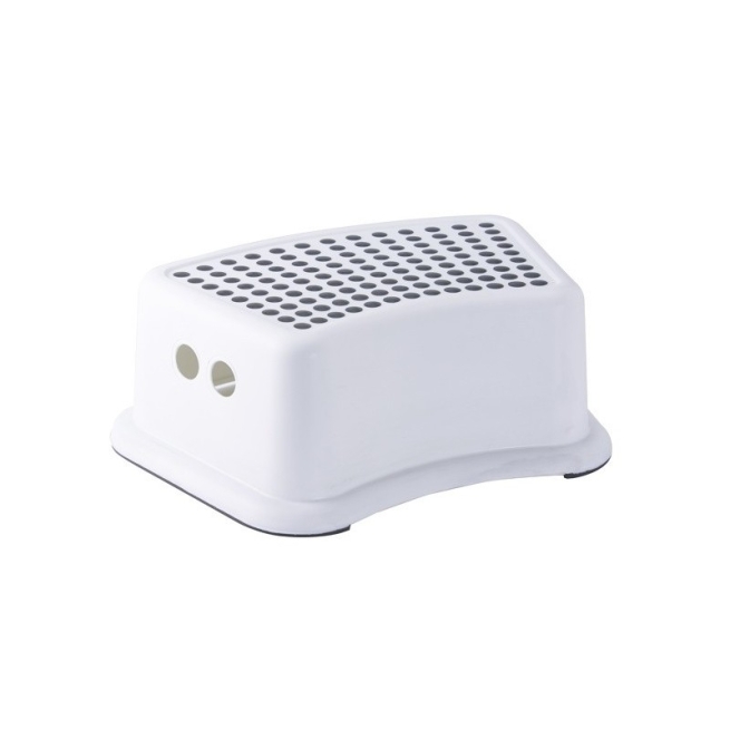 Taburete  blanco para baño - Suinplas