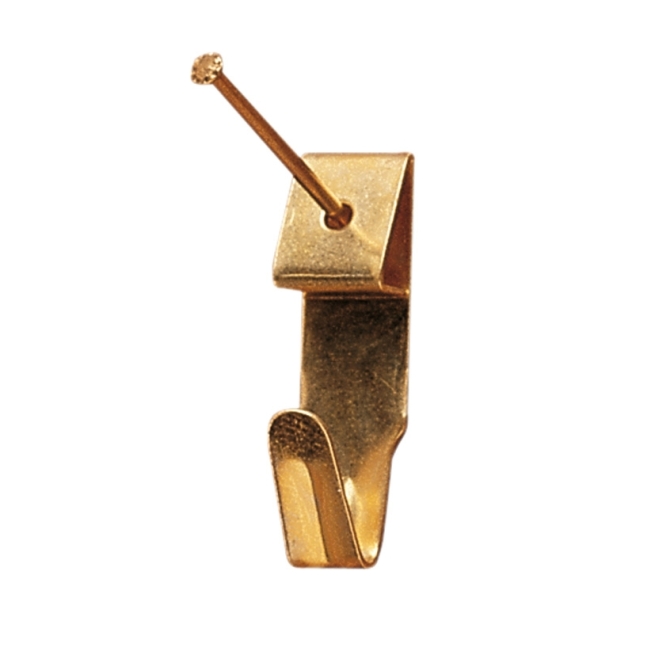 Gancho cuelgacuadros laton nº 0 8und - Suinplas
