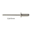 Remache aluminio 3,2x10 ecoblister 115ud - Suinplas