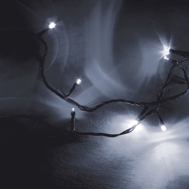 Navidad guirnalda 240 led blanco con funciones - Suinplas