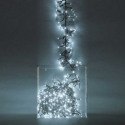 Navidad guirnalda luces 384 led blanca - Suinplas