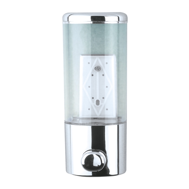 DISPENSADOR JABON DE PARED CROMO