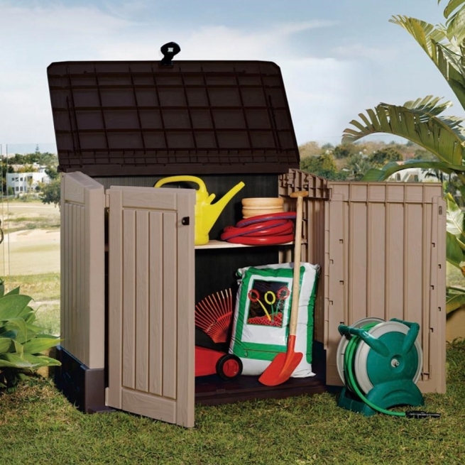 Cobertizo keter store it out 880 l. topo/beige - Suinplas