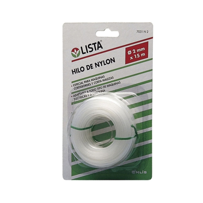 Hilo nylon 15m x  1,2mm lista - Suinplas