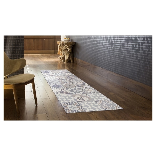 Alfombra  vinilica croma bcn vintage 120x180 - Suinplas