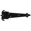 Bisagra rustica negro forja 200 mm - Suinplas