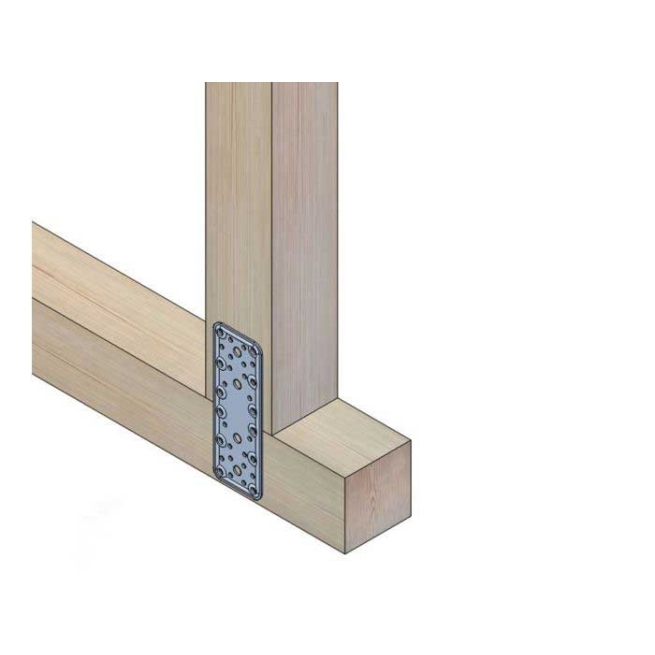 Placa mod.501 bricomatado 185 mm x 65 mm - Suinplas