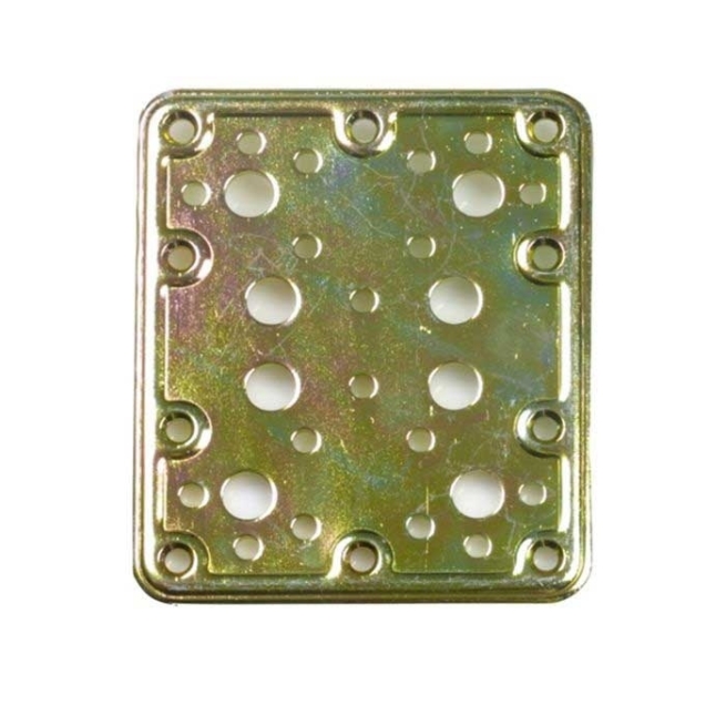 Placa mod.504 bricomatado 120 mm x 100 mm - Suinplas