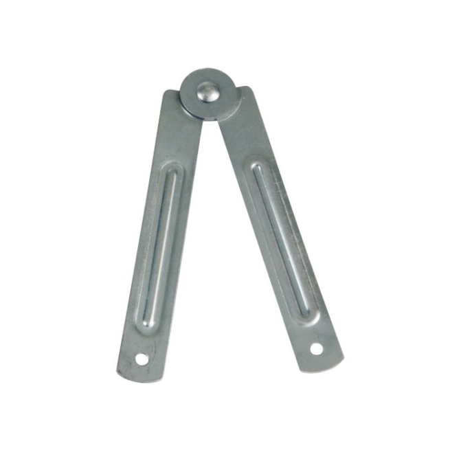 Bisagra caballete zincada 2ud - Suinplas