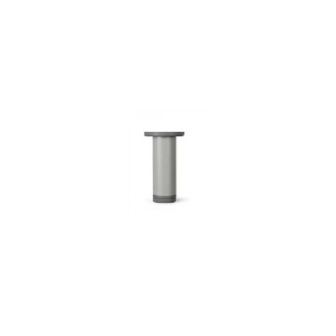 Pata aluminio redonda regulable 10 cm - Suinplas