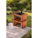 Barbacoa chimenea metal parrillas y asador electrico - Su...