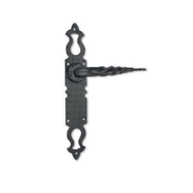 Manilla rizada placa 280x45mm - Suinplas