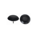 Clavo redondo para puerta 30mm negro  10 ud - Suinplas