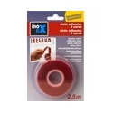 Cinta adhesiva transparente doble cara 19mm x 2,5 metros...