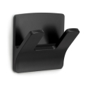 Percha resistente agua  doble negro - Suinplas