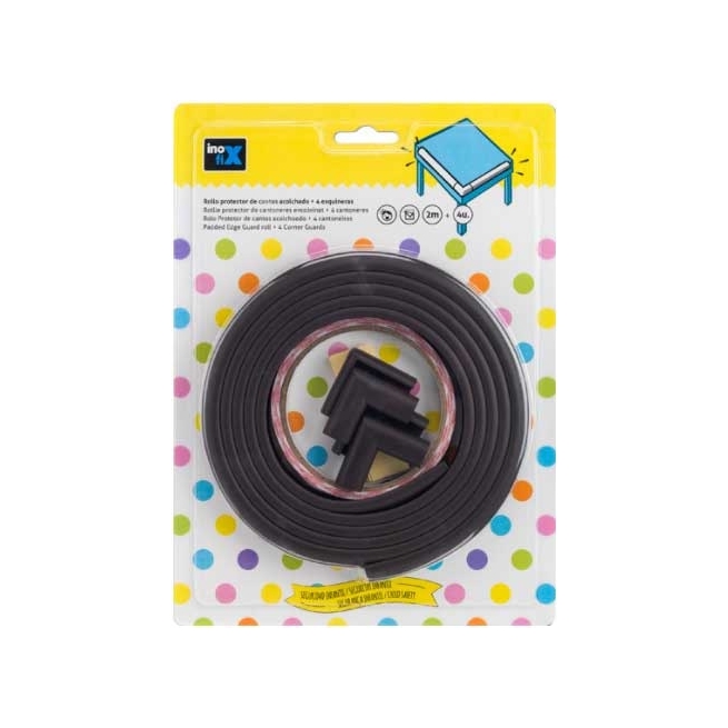 Segurdiad infantil kit canto+ esquinero marron - Suinplas