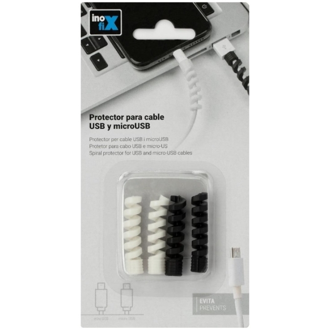 Protector para cable usb y micro usb - Suinplas