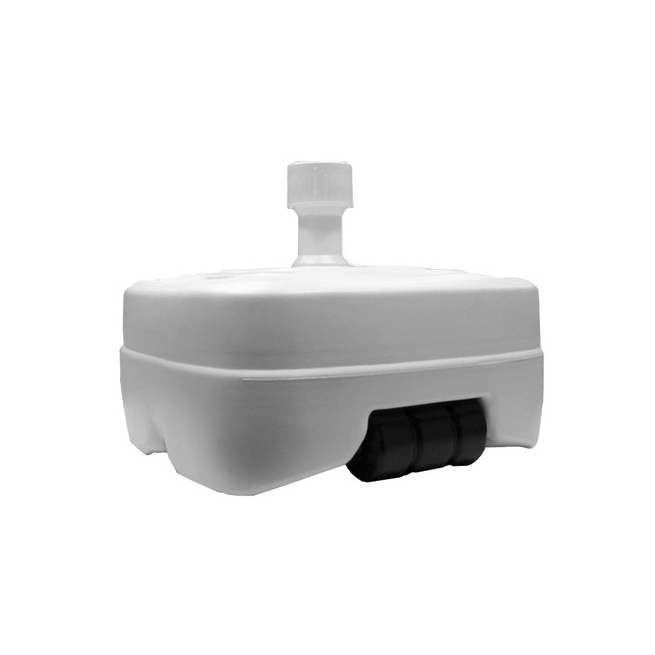 Base parasol abs  con ruedas 50 lts - Suinplas