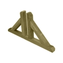 Pie para panel celosia madera - Suinplas