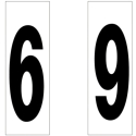 Numero adhesivo  46x140mm nº 6/9 - Suinplas