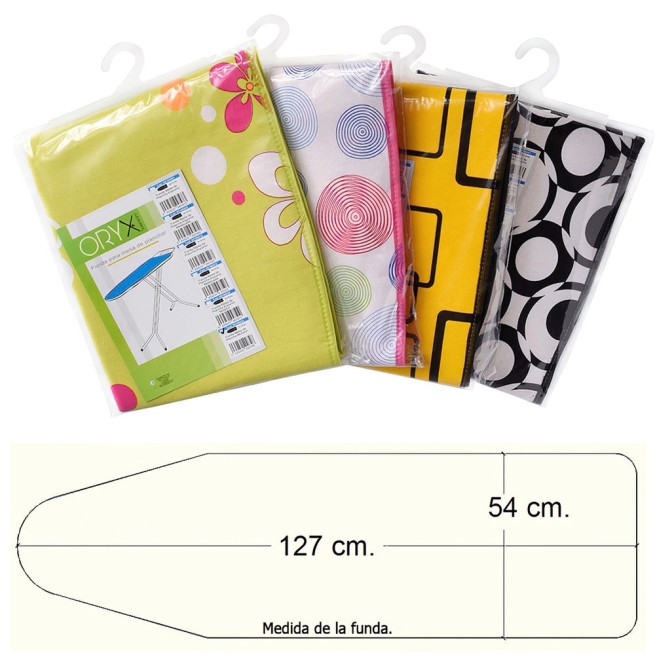 Funda centro de planchado 127x54cm - Suinplas