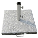 Base de parasol  granito  35kg 450x450mm - Suinplas