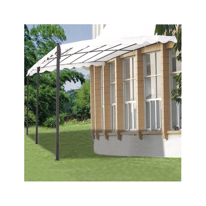 Pergola fijacion pared 3x4 mod  minorca  - Suinplas