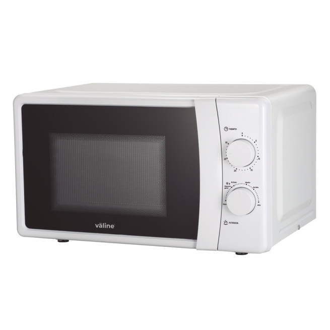 Microondas valvika mecanico 20l 700w  blanco - Suinplas