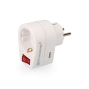 Clavija adaptador con interruptor - Suinplas