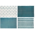 Alfombra algodon  cenefas  60x90cm surtidas  - Suinplas