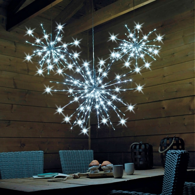Navidad figura led 45cm efecto destello blanco calido ...
