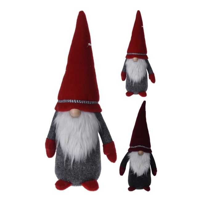 Navidad gnomo tope puerta de  41cm  - Suinplas